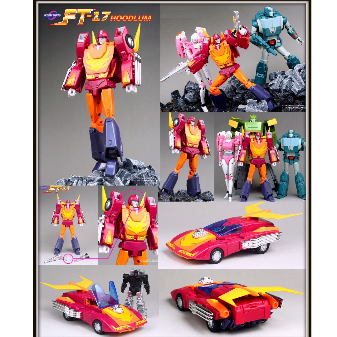 Transformers FT-17 Hoodlum thermal-but-tin-robot car toy predecessor