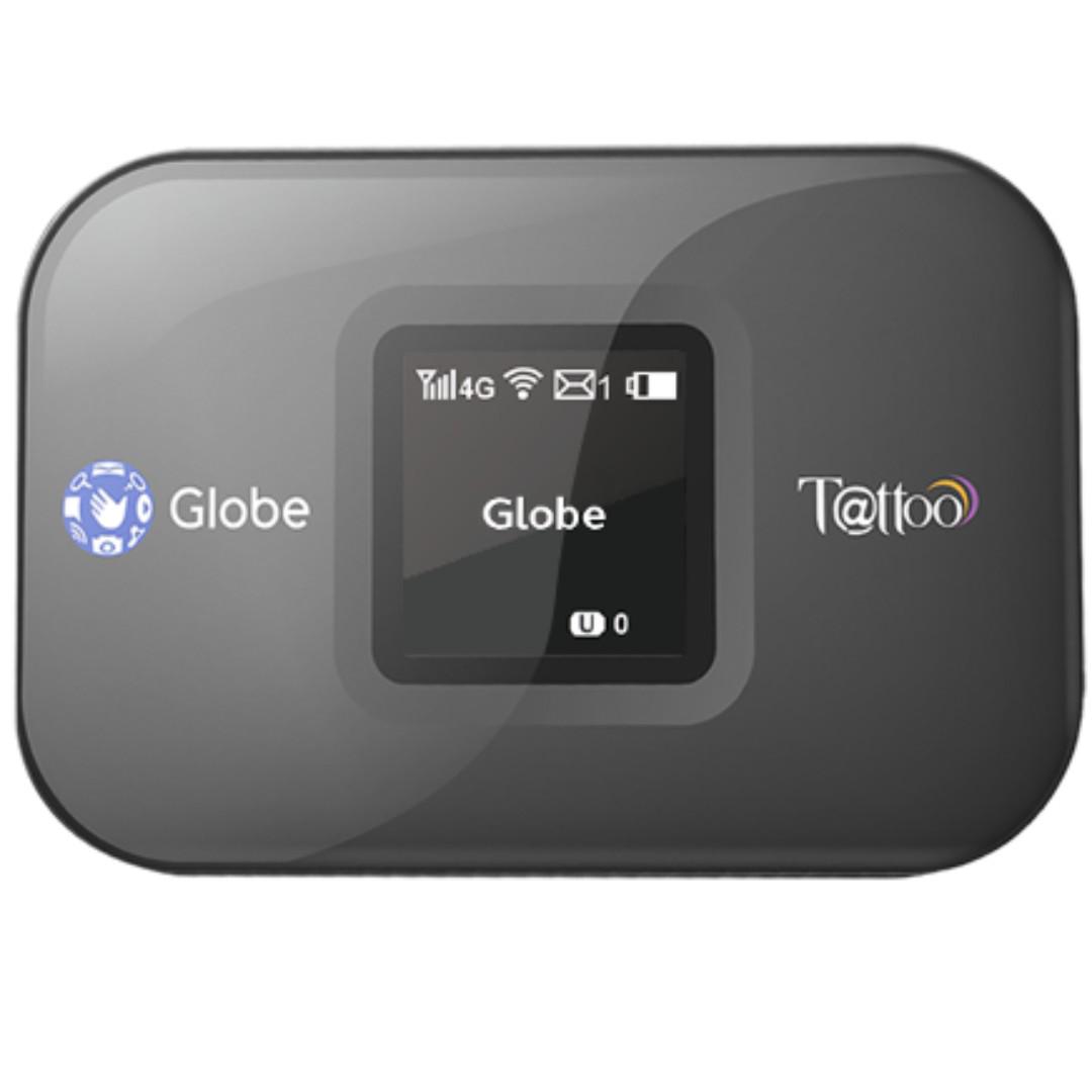 Globe Tattoo Lte Mobile Wifi With Speed Of Up To 42 Mbps Electronics Others On Carousell