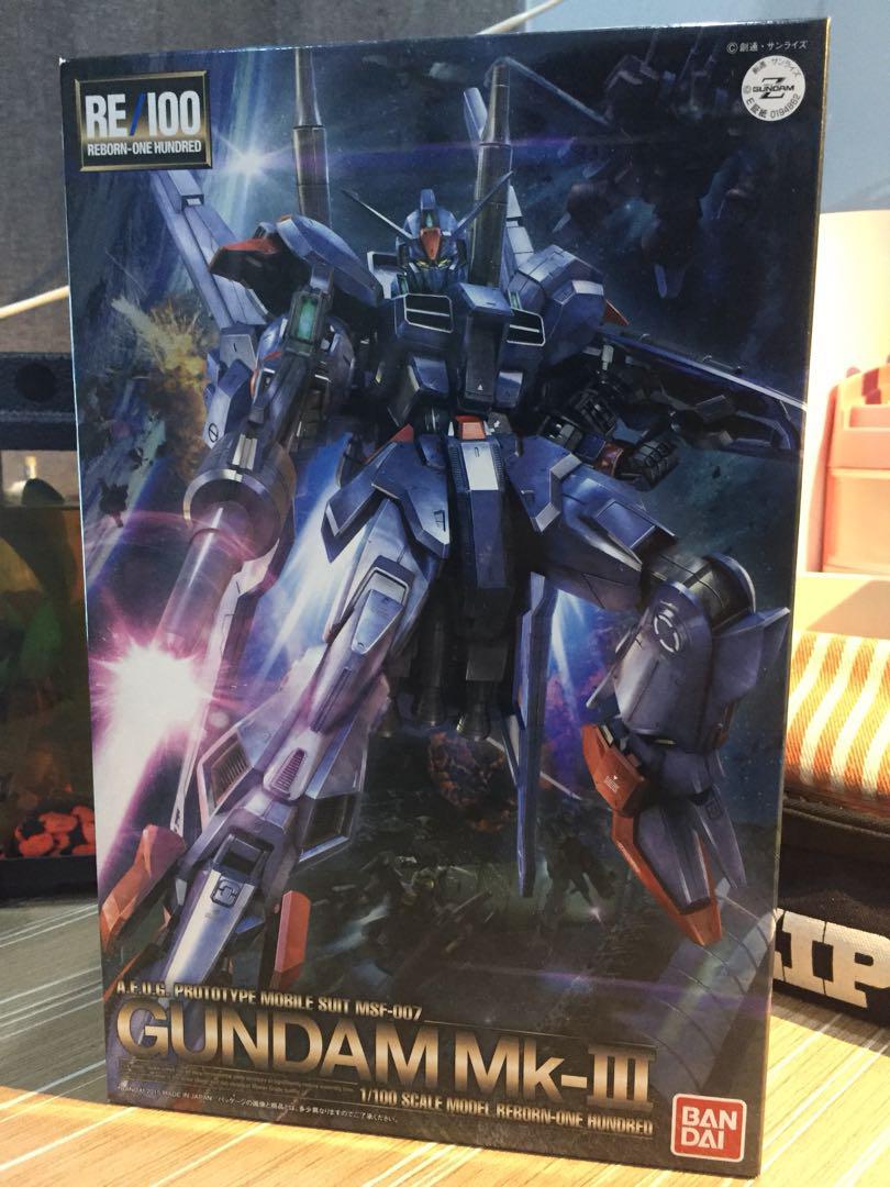 Gundam Mk Iii Re 1 100 July100 Toys Games Other Toys On Carousell