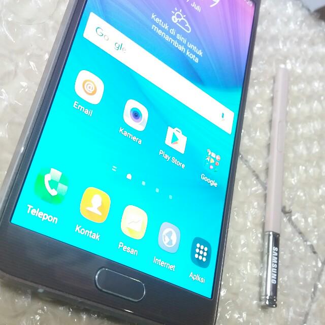 Jual Hp Samsung Galaxy Note 4 32gb Telepon Seluler Tablet Ponsel Android Samsung Di Carousell
