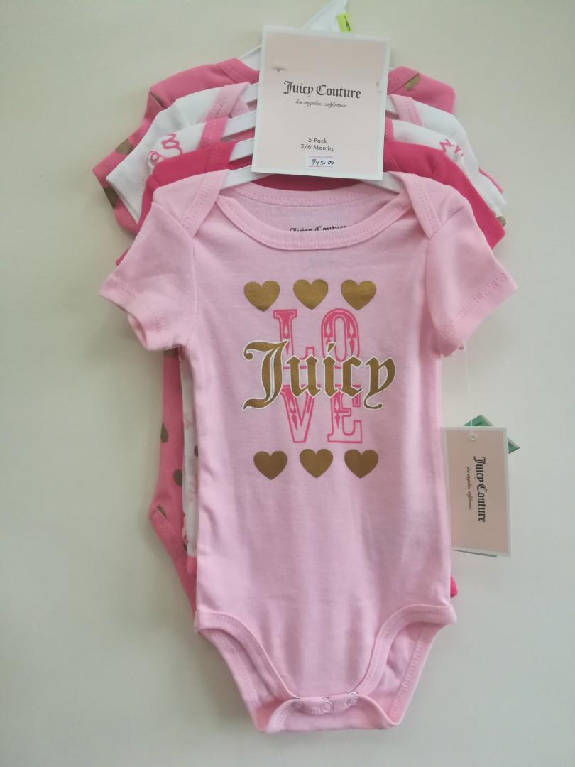 juicy couture baby bodysuits