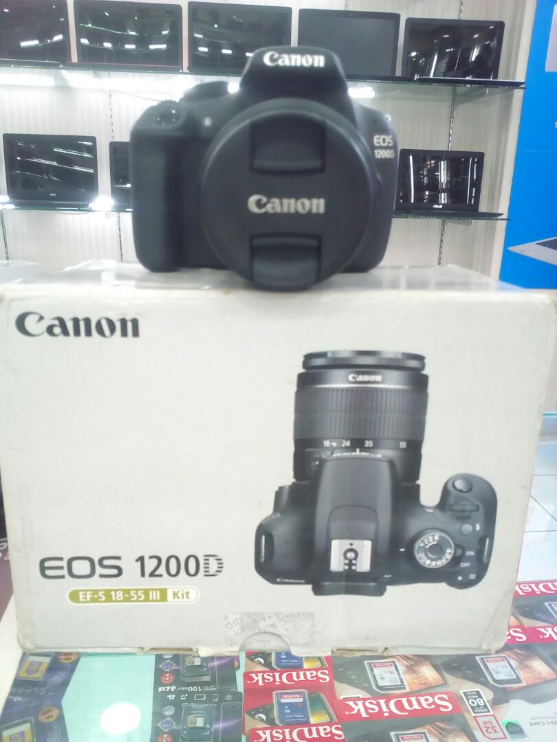 kamera canon 1200d kit 18 55mm