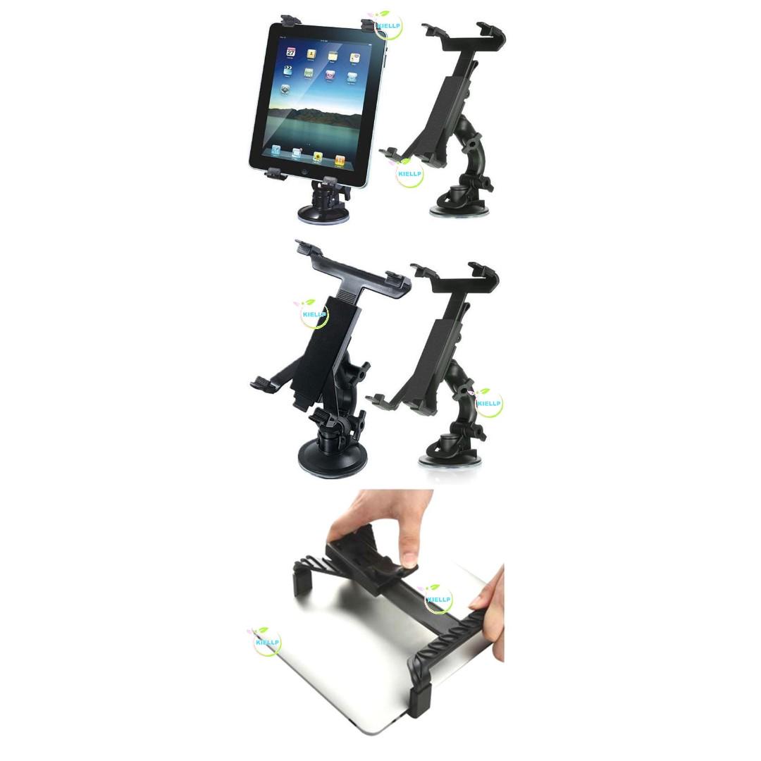 [KIBOT]Universal 360 Degree Car Windscreen Powerful Suction Cup Tablet Stand Holder for Ipad ...