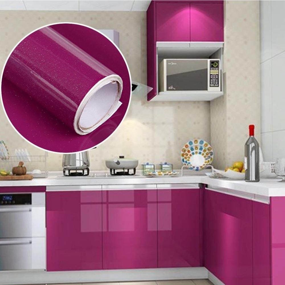 Kitchen cupboard wallpaper 2 rolls (RM50), Furniture & Home Living