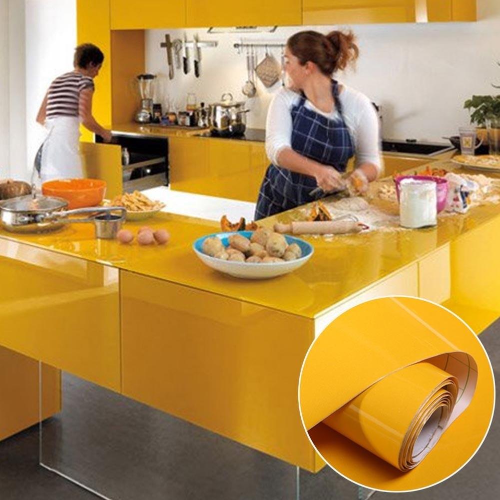 Kitchen cupboard wallpaper 2 rolls (RM50), Furniture & Home Living