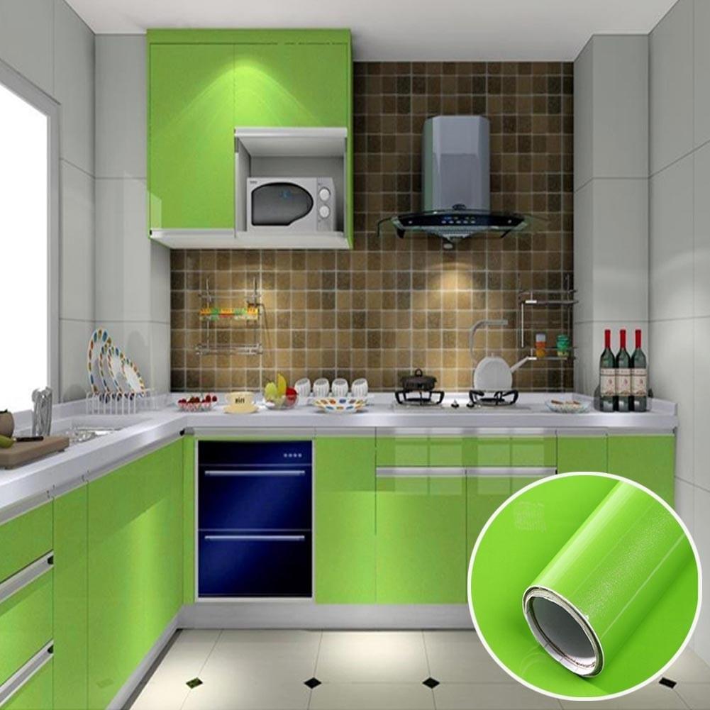 Kitchen cupboard wallpaper 2 rolls (RM50), Furniture & Home Living