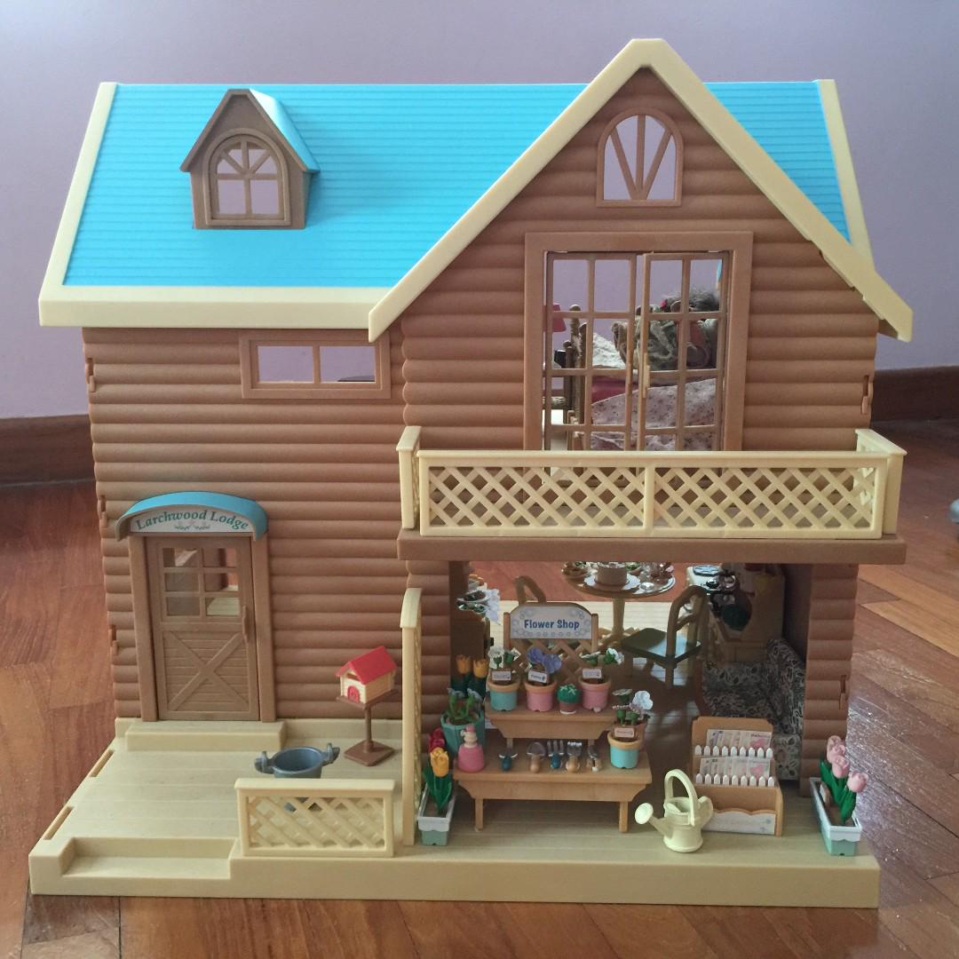 sylvanian larchwood lodge