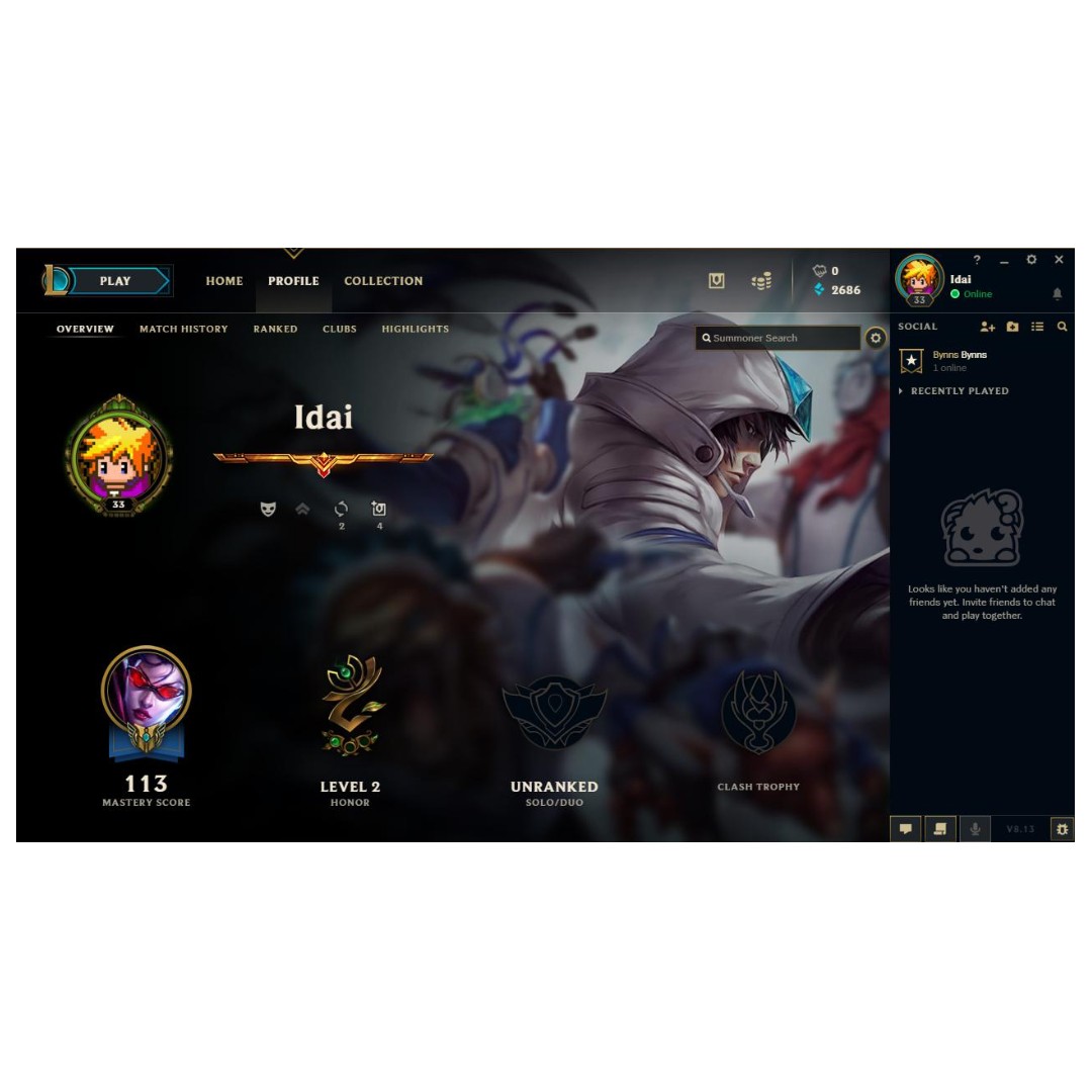 League of Legends (LoL) Account [Gold Frame], Video Gaming, Video Games ...