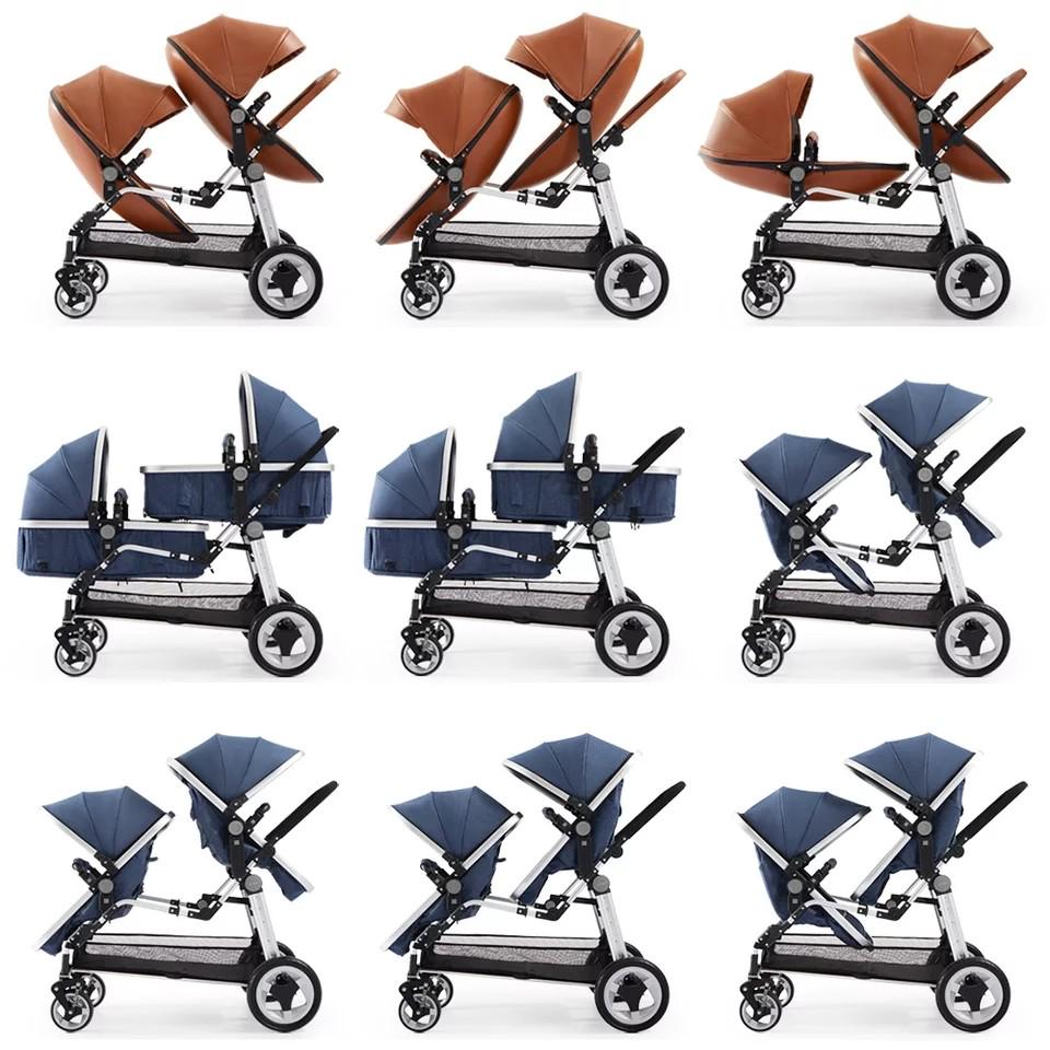 Hot mom double stroller online