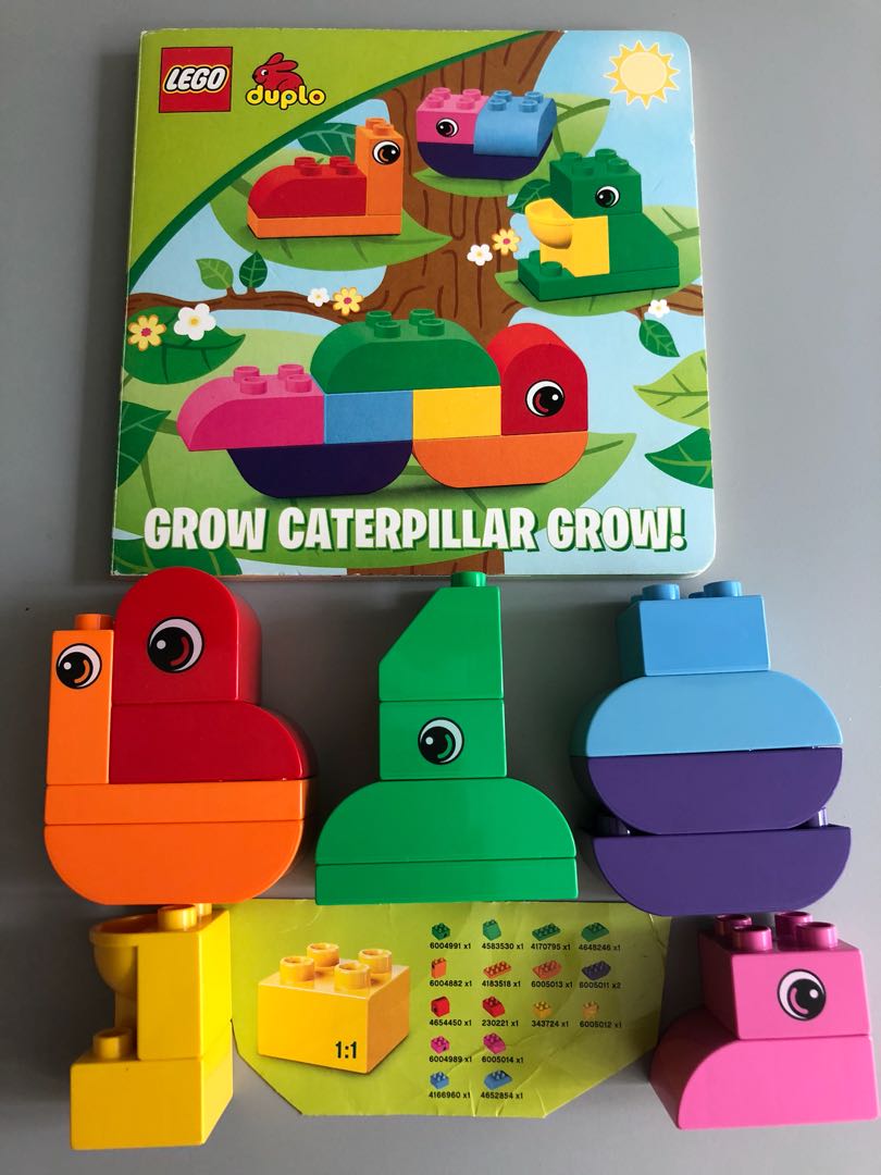 lego duplo grow caterpillar grow