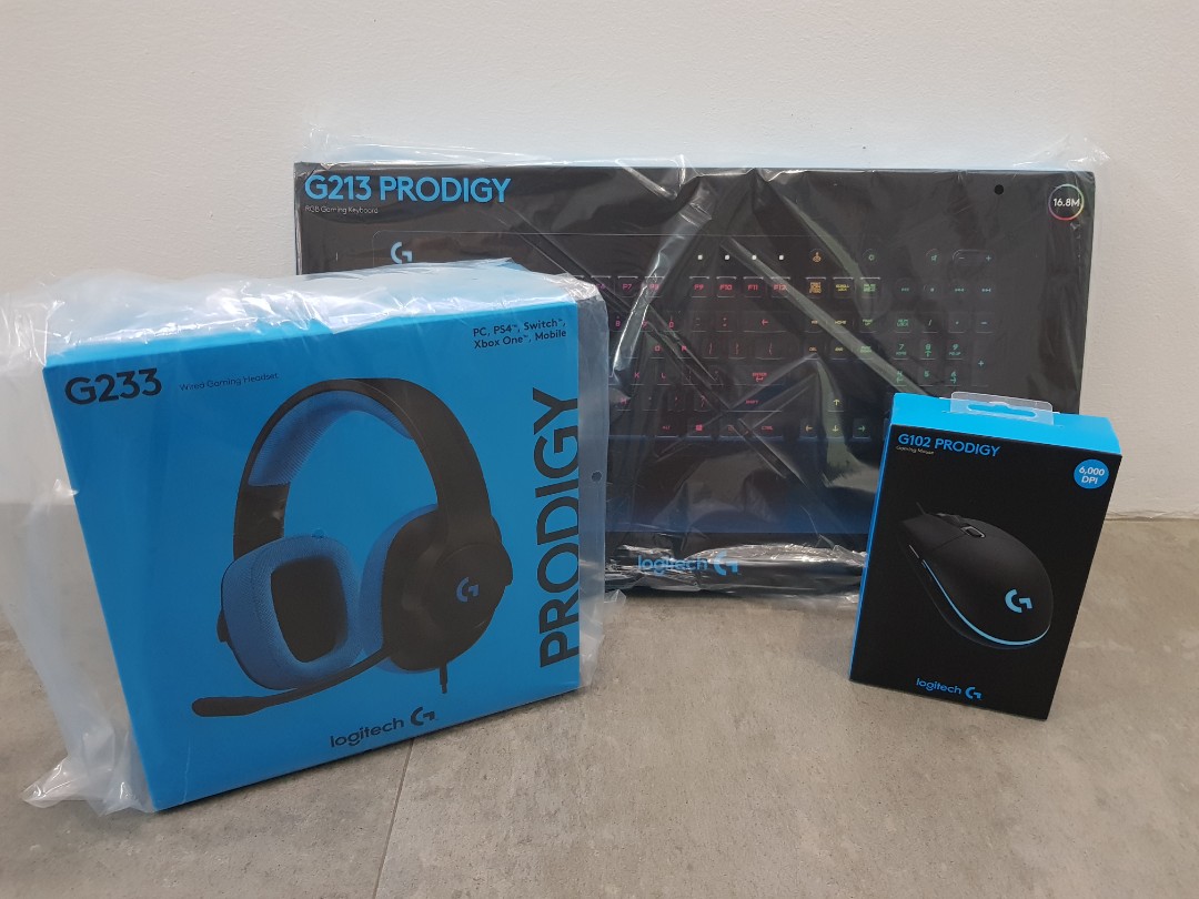 Brand New Half Logitech Prodigy Gaming Set Electronics Computer Parts Accessories On Carousell