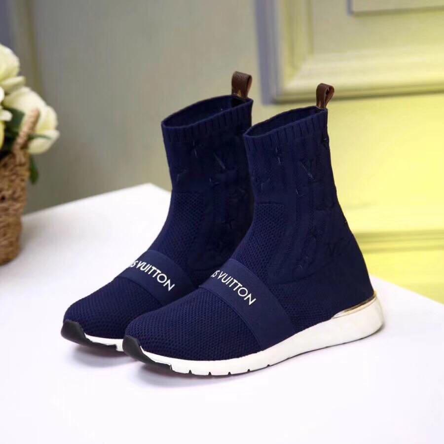 Louis Vuitton Aftergame Sneaker boots, Luxury, Apparel on Carousell