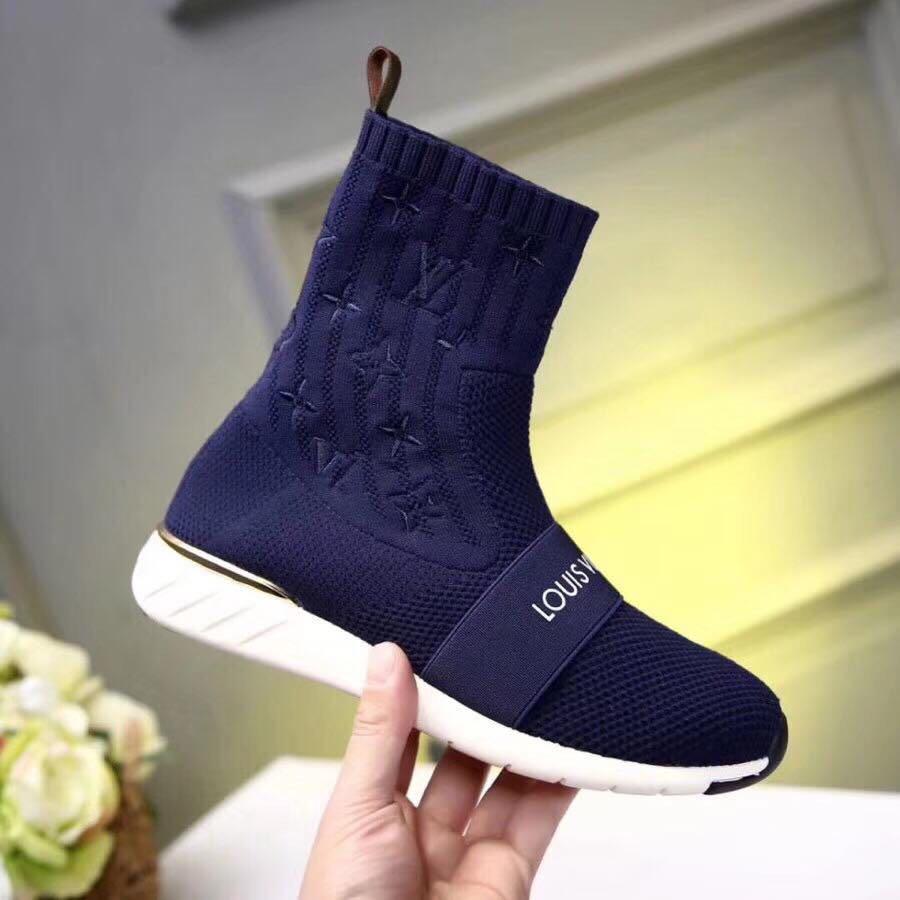 Louis Vuitton Aftergame Sock Boot Editorial