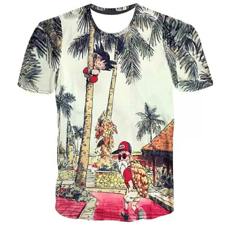 Mens Shirts Anime Dragon Ball Design Men S Fashion Clothes