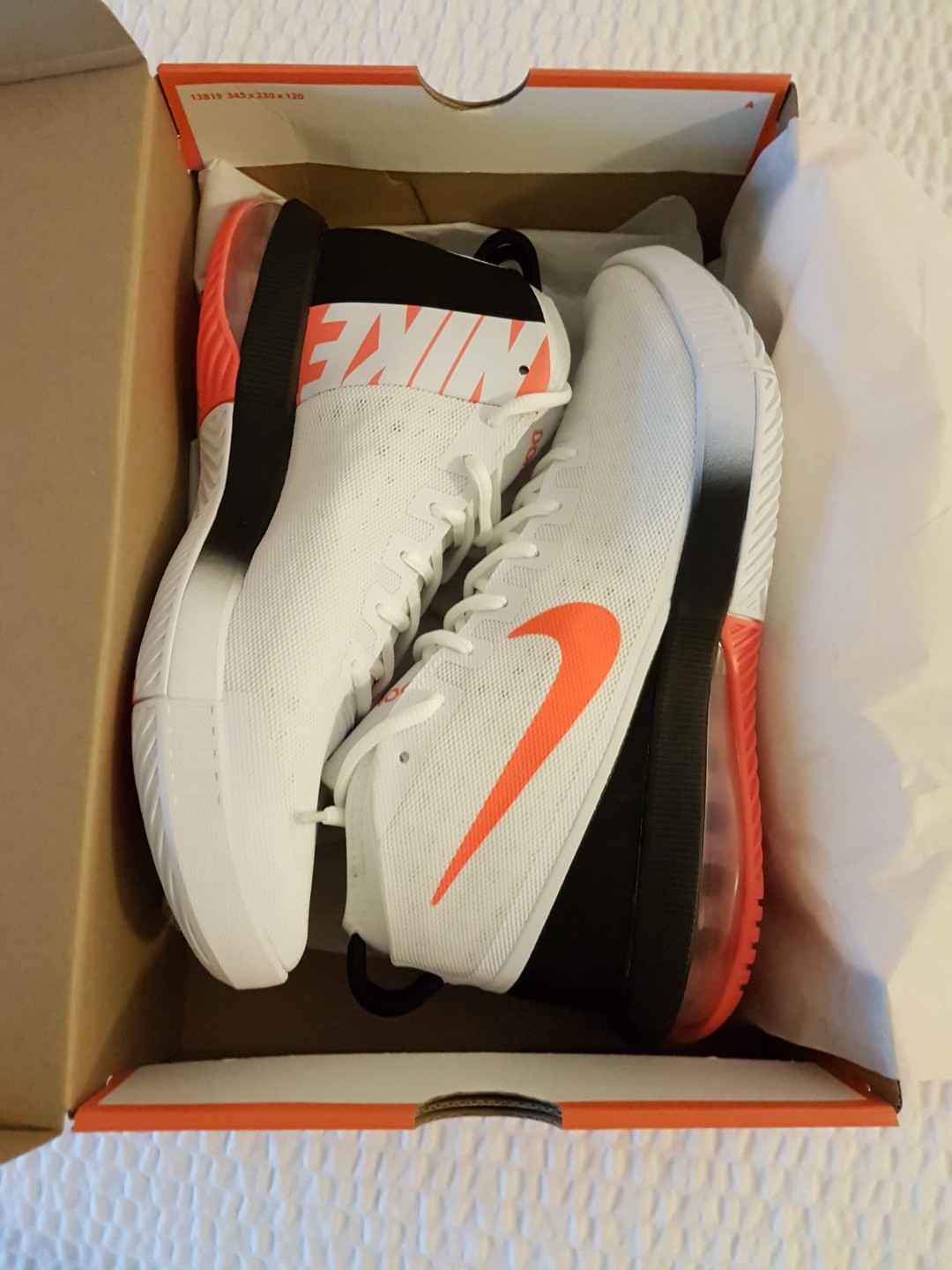Nike Men Air Max Dominate Ep Basketball Shoes White Sports