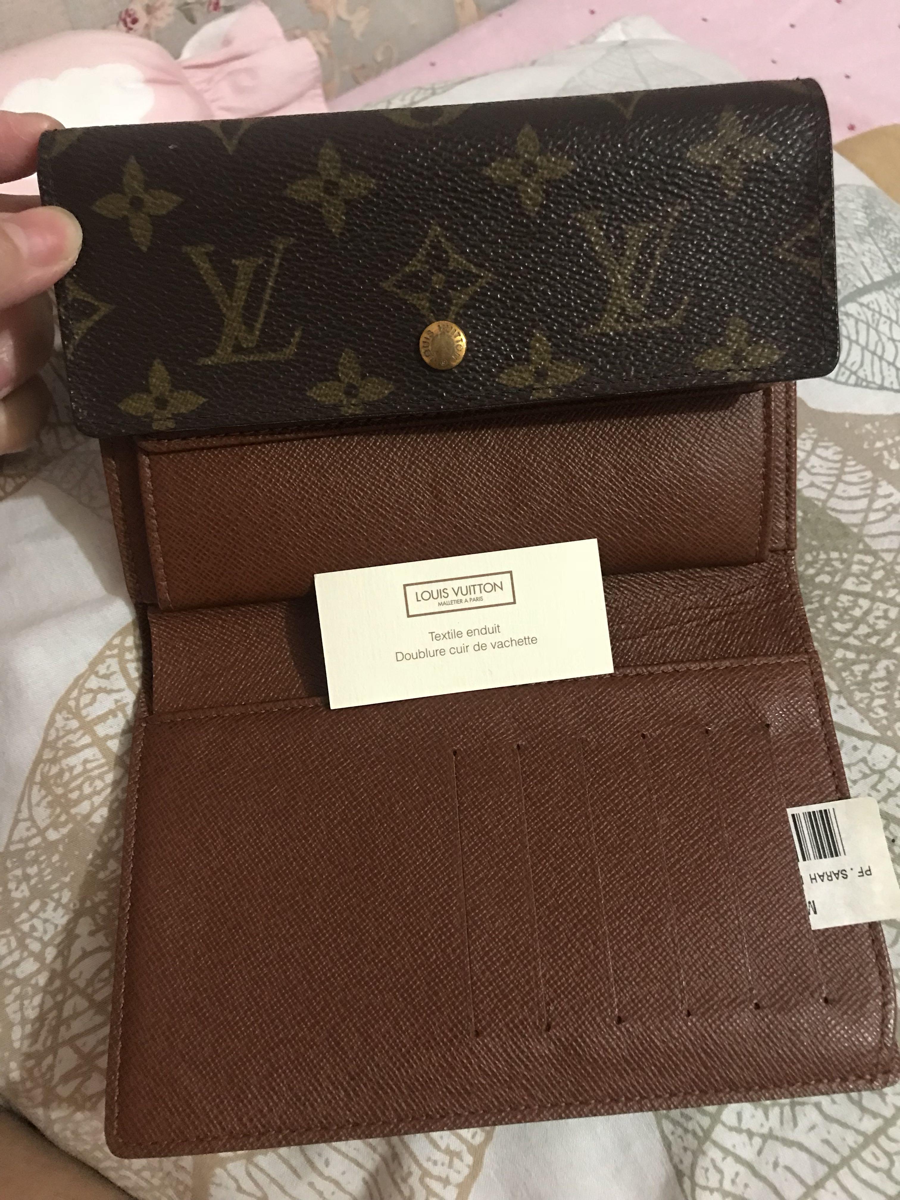 louis vuitton 3 fold wallet