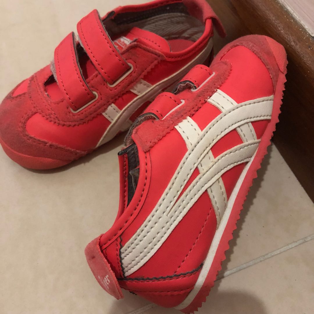 onitsuka tiger kids red