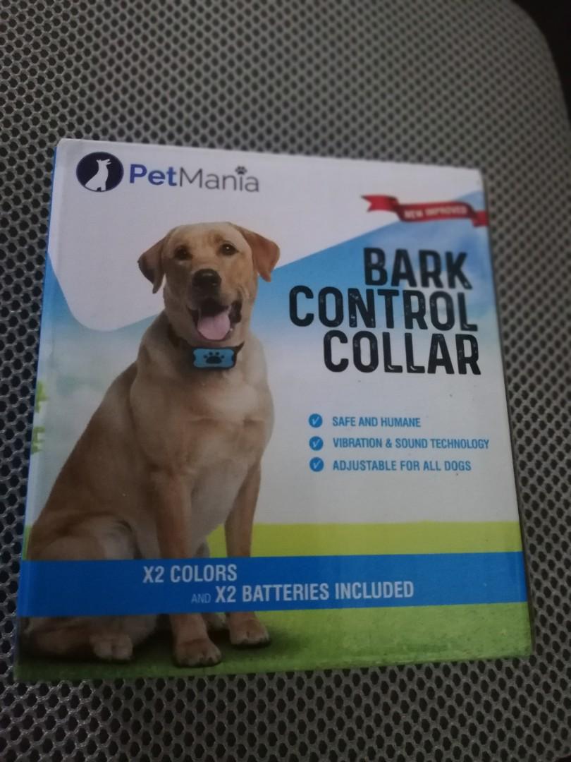 Pet mania bark control collar cheap