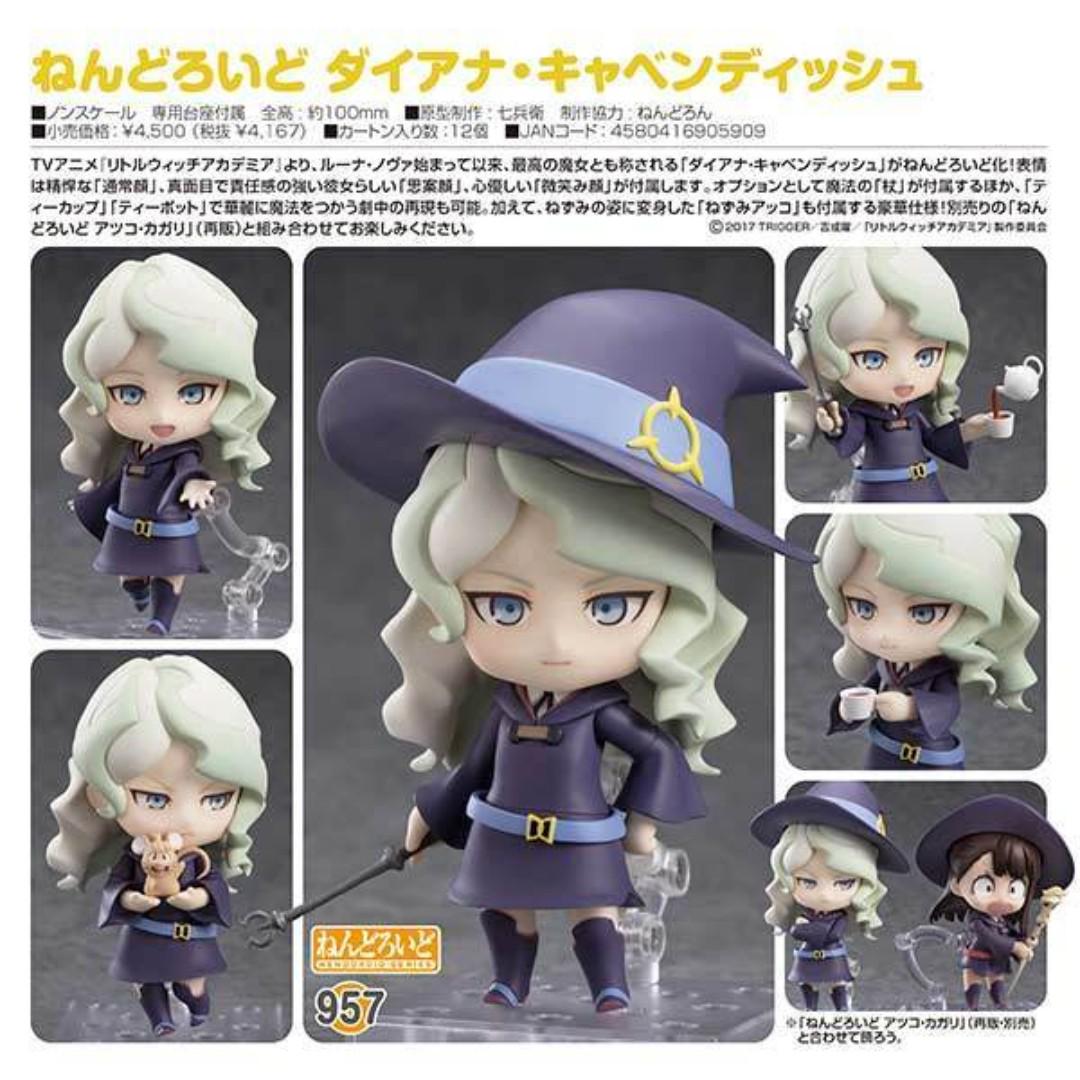 Po Nendoroid 957 Little Witch Academia Diana Cavendish Toys Games Bricks Figurines On Carousell