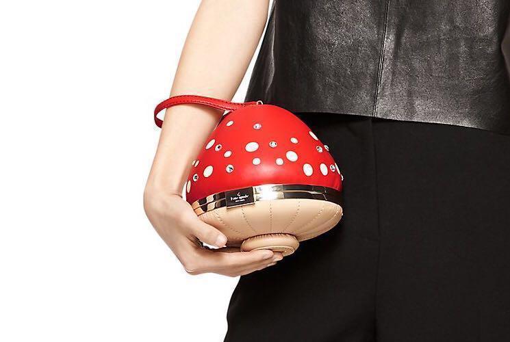 Priced to sell Kate Spade Mushroom Clutch Bag Women s Fashion Bags Wallets Clutches on Carousell