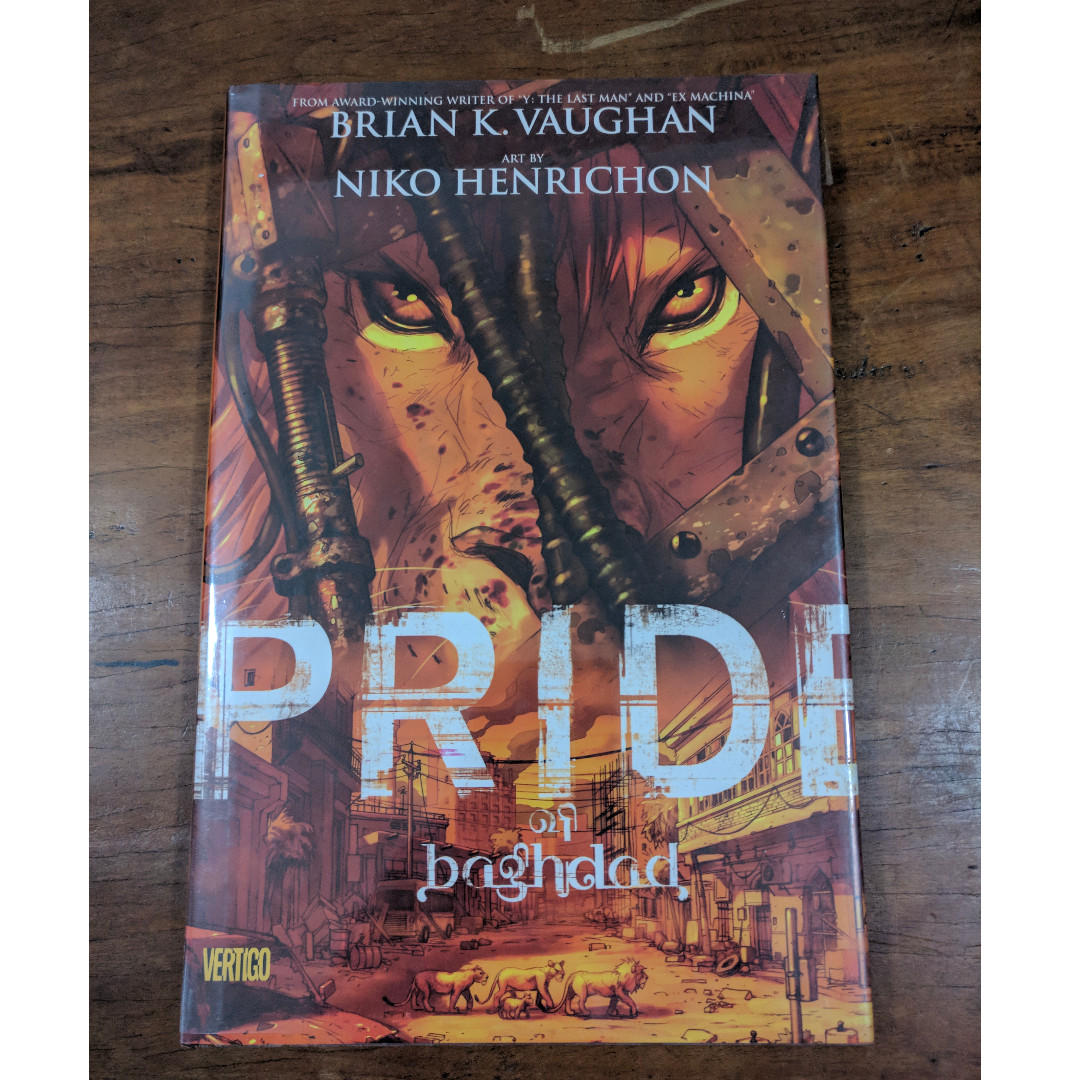 Pride Of Baghdad 1st Edition Hardcover Books Comics Manga