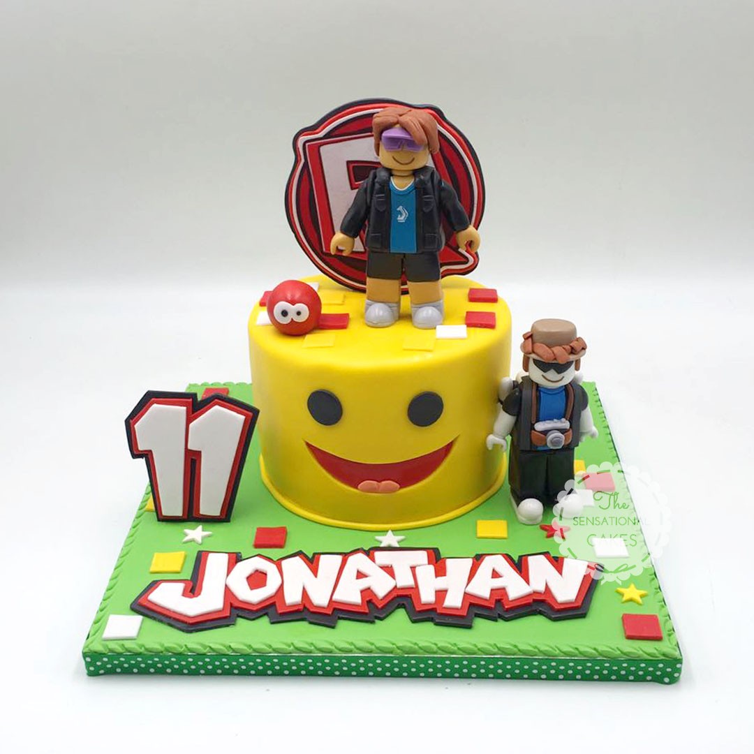 Roblox Game For Boy S Birthday Fondant 3d Cake Singaporecake Food - share this listing