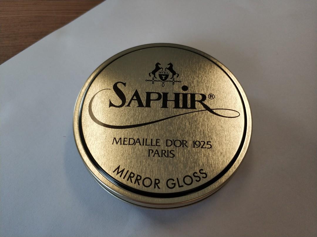 saphir mirror gloss black