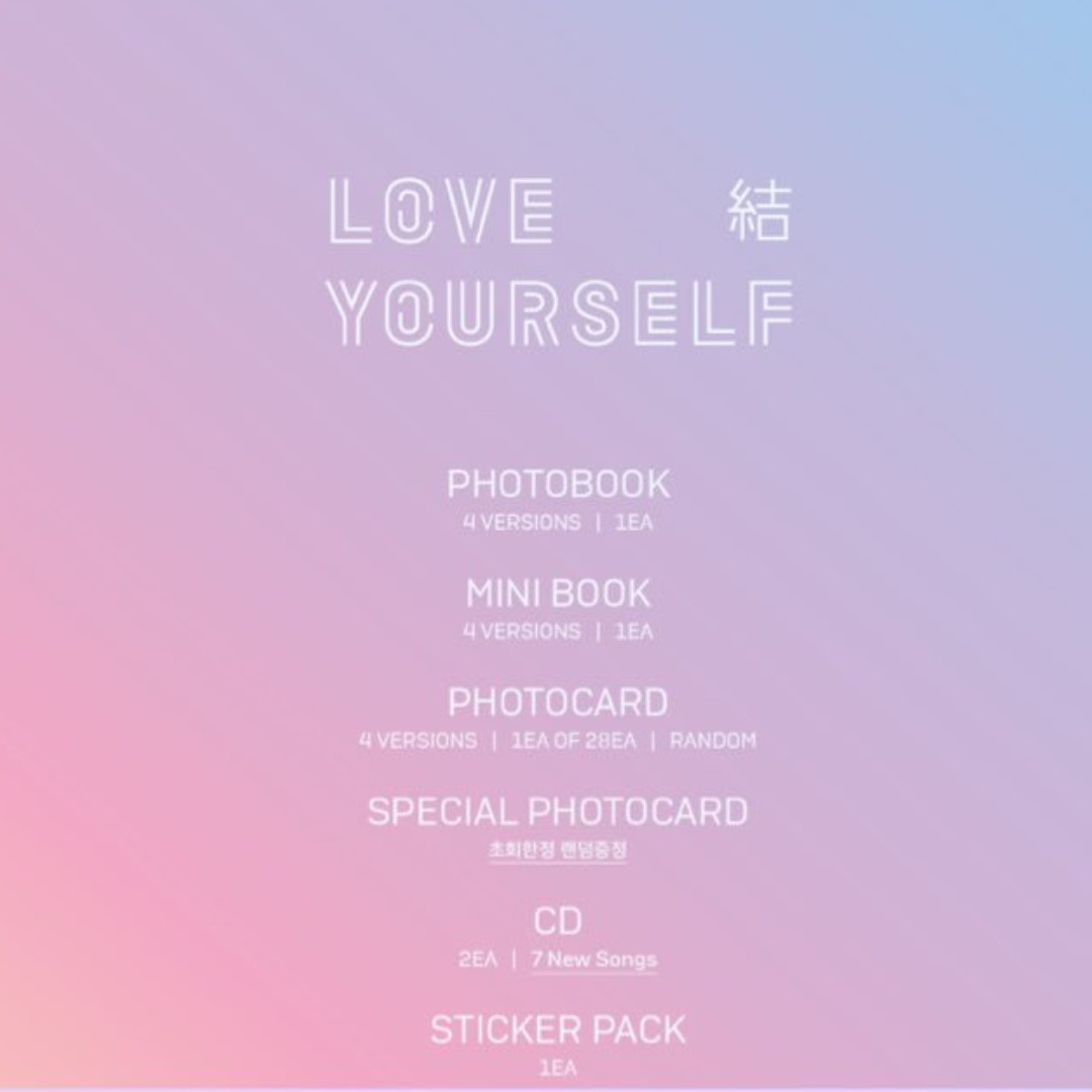 Sg Go Bts Love Yourself 結 Answer Album Preorder Hobbies Toys Memorabilia Collectibles K Wave On Carousell