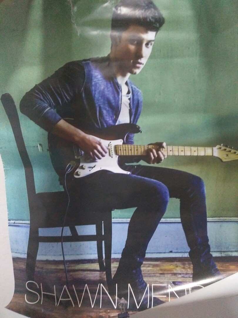 Shawn Mendes Poster, Eric Chow Poster, Everything Else on Carousell