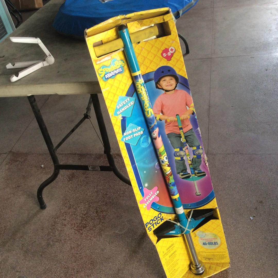 Sports & Fitness Sports Spongebob Squarepants Pogo Stick Pogo Sticks