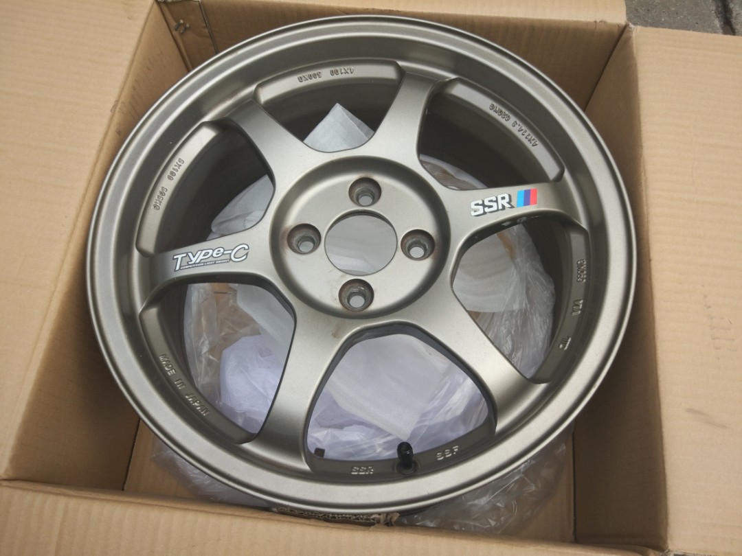 Ssr Type C Forged Rims 16 Inch 4x100 Car Accessories Tyres Rims On Carousell