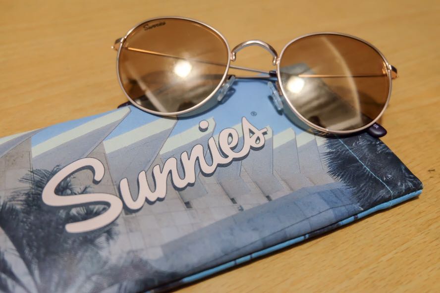 rose gold sunnies