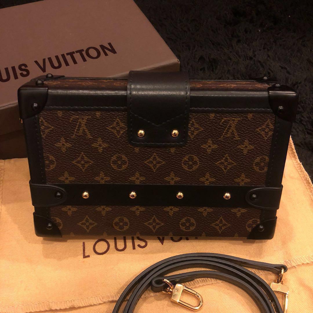 Replica Louis Vuitton M40273 Petite Malle Crossbody Bag Monogram