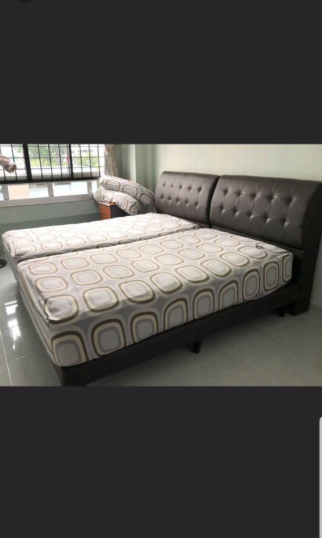 Super Single Englander Bed Only Without Bedframe Furniture Beds Mattresses On Carousell