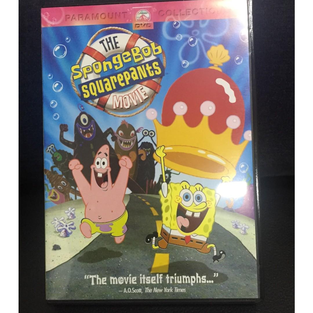The Spongebob Squarepants Movie Authentic Dvd Music Media Cd S Dvd S Other Media On Carousell