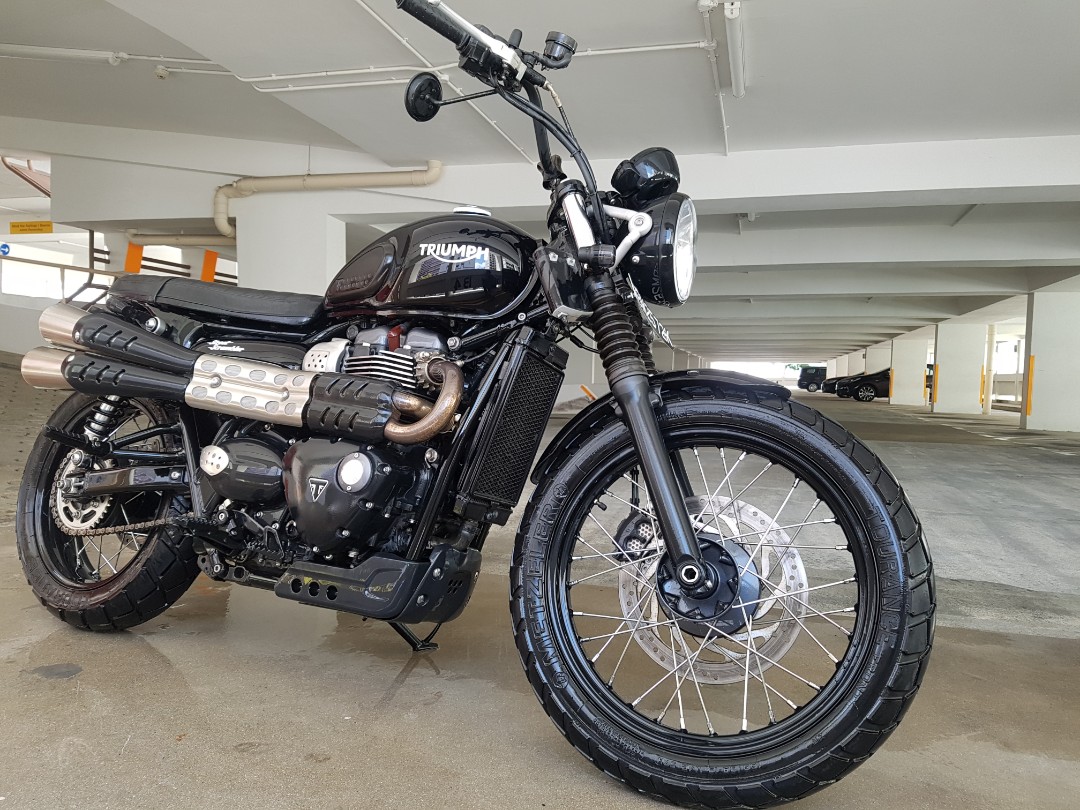 triumph street scrambler for sale near me