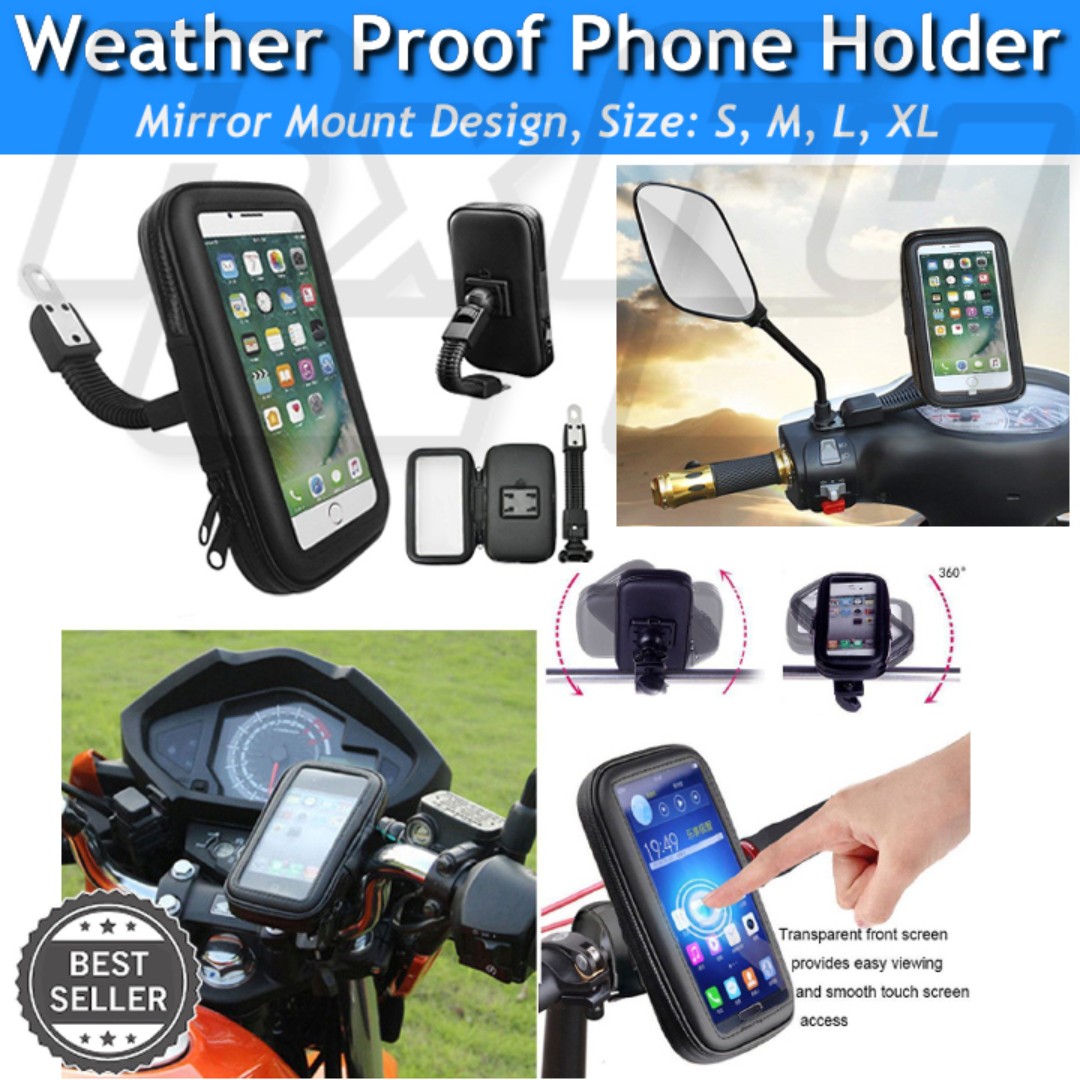 waterproof mobile phone holder for motorbike