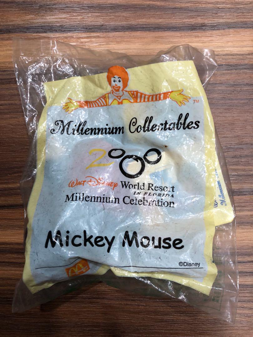 Rare Mcdanalds 2000 Disney Collectible Mickey Mouse Millennial