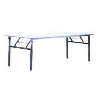 White Foldable Office Table Study Desk