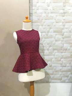 Premium peplum