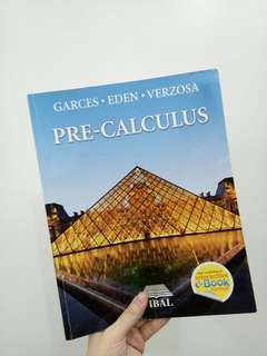 Pre Calculus Book UST SHS STEM