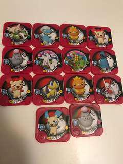 Pokemon Tretta 寵物小精靈牌咭14張