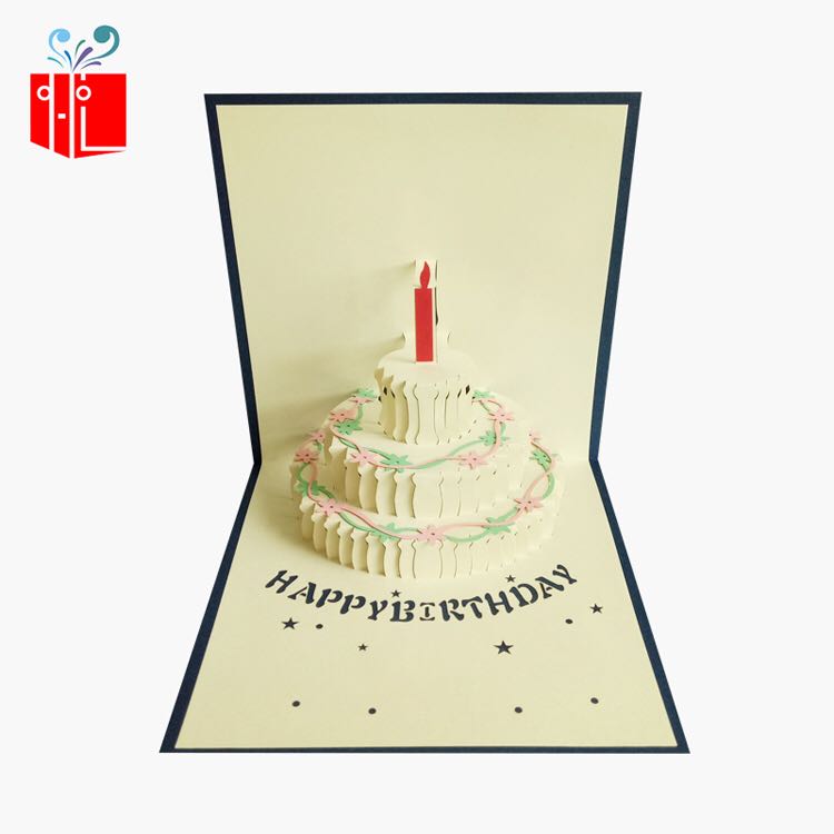 3d Birthday Card Design Craft Handmade Craft On Carousell