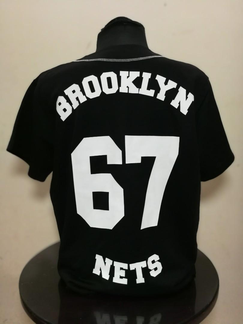 Adidas originals brooklyn nets baseball shirt new arrivals