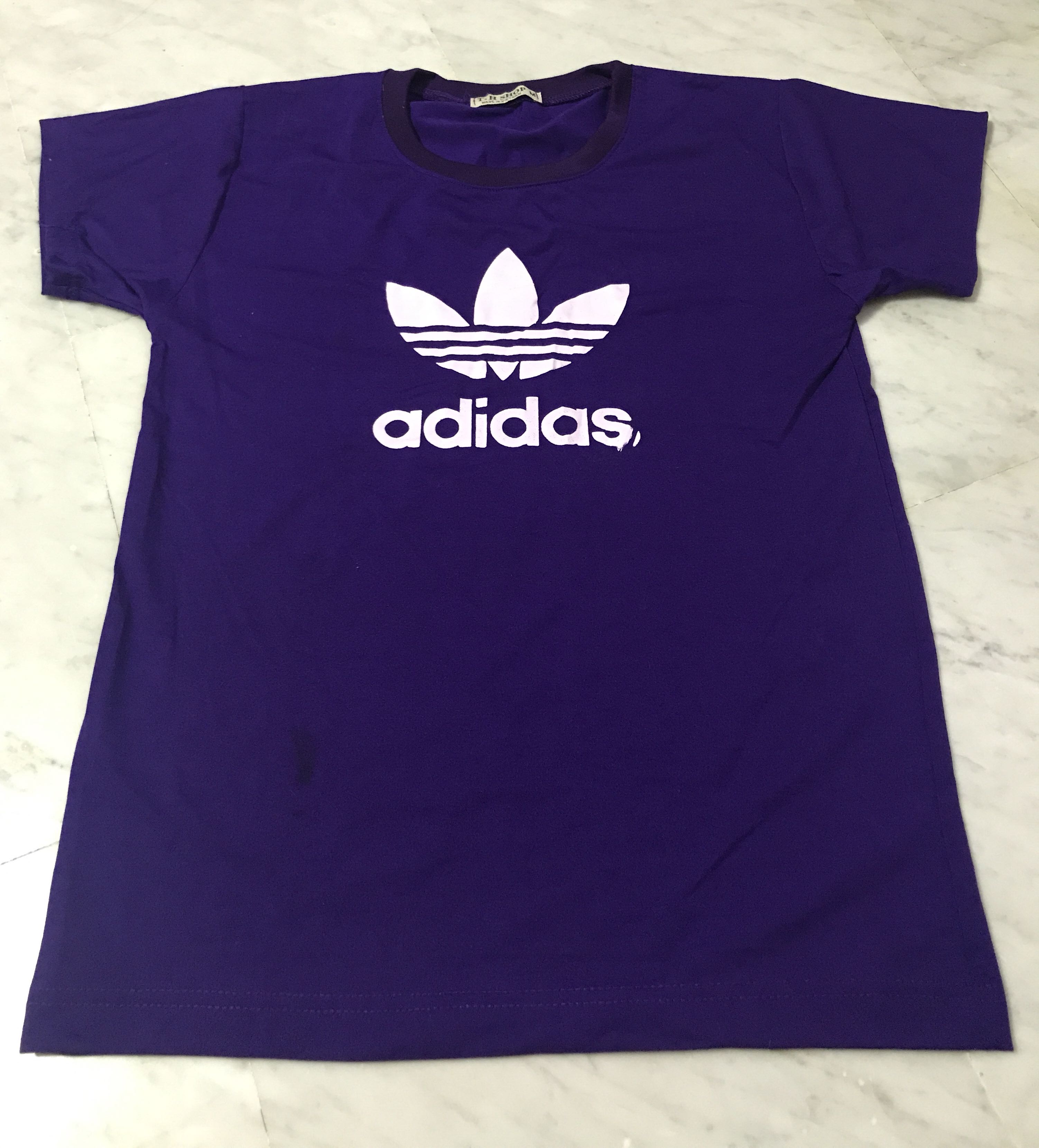 adidas purple shirt