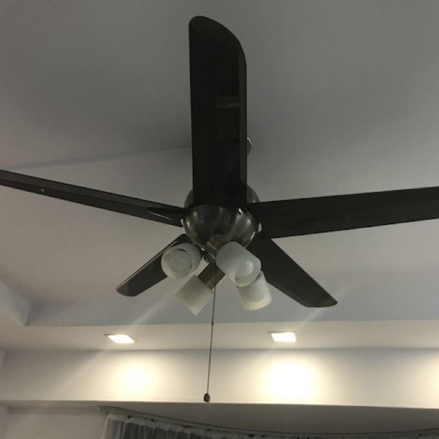 ALPHA 56” Ceiling Fan with light 