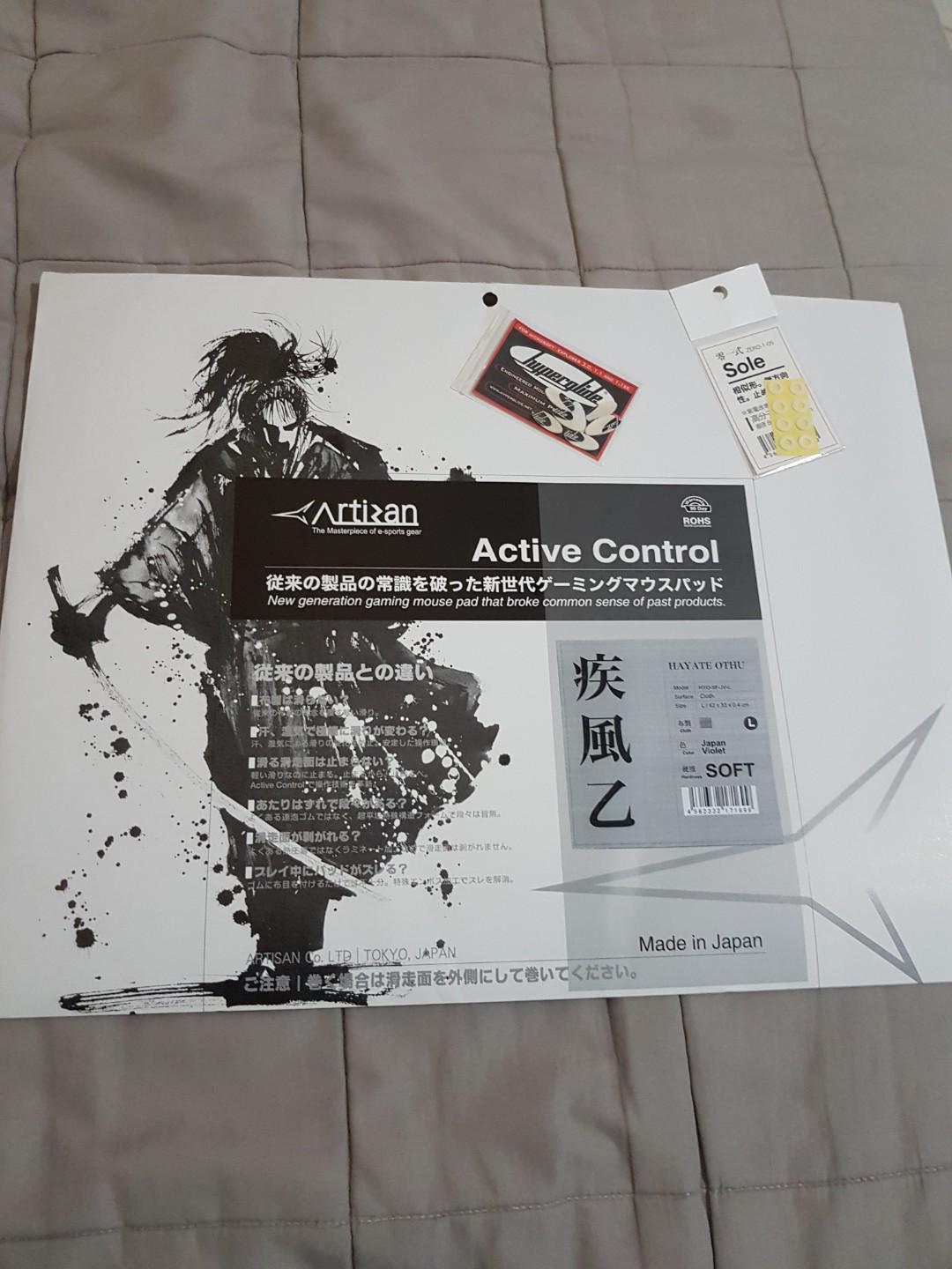 ARTISAN Gaming mouse pad HAYATE OTSU, Computers & Tech, Parts