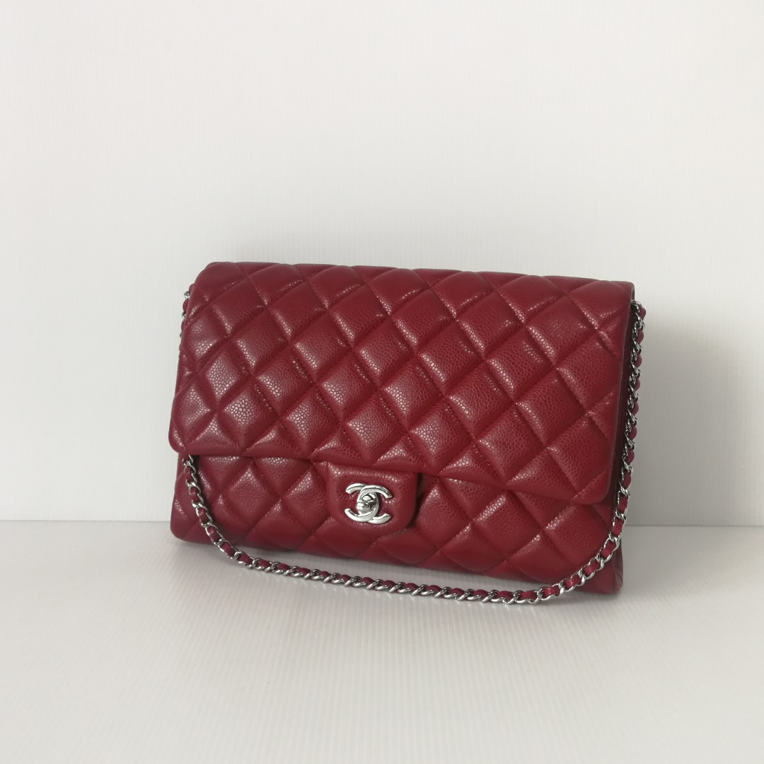 Chanel timeless clutch clearance 2018