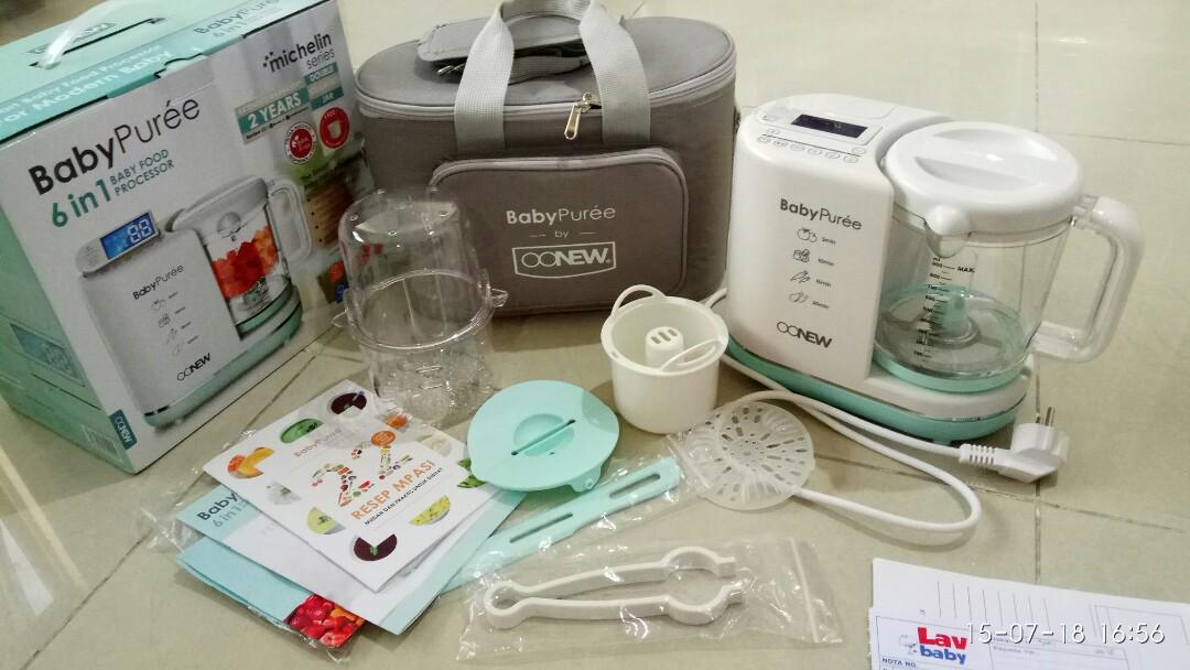 Oonew baby food processor top
