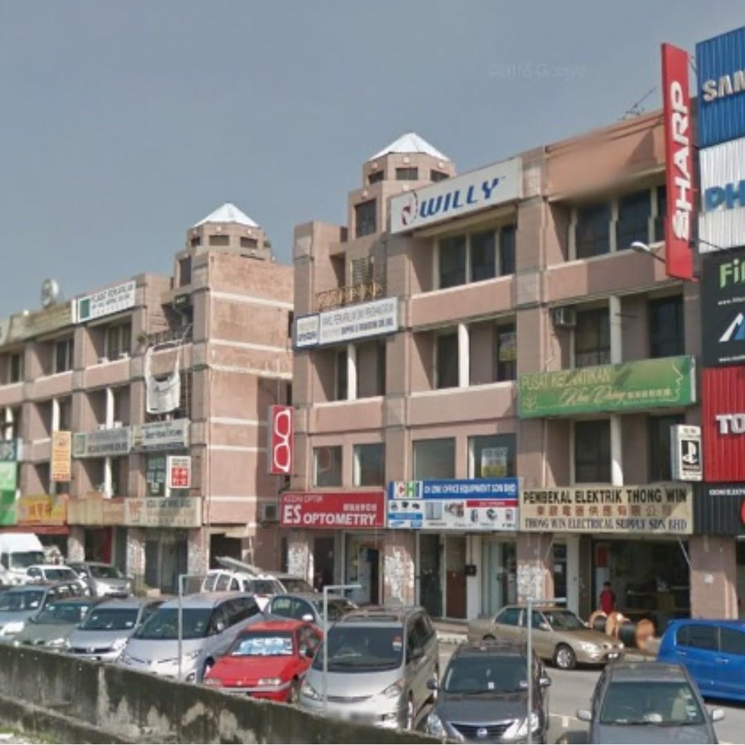 Bayu Perdana, Klang, 4 Storey Shop Office, End Lot Unit, Facing Main